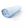 Fouta coton léger avec franges, séchage rapide, format 100 x 180 cm, 150 g/m²
