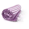Fouta coton léger avec franges, séchage rapide, format 100 x 180 cm, 150 g/m²