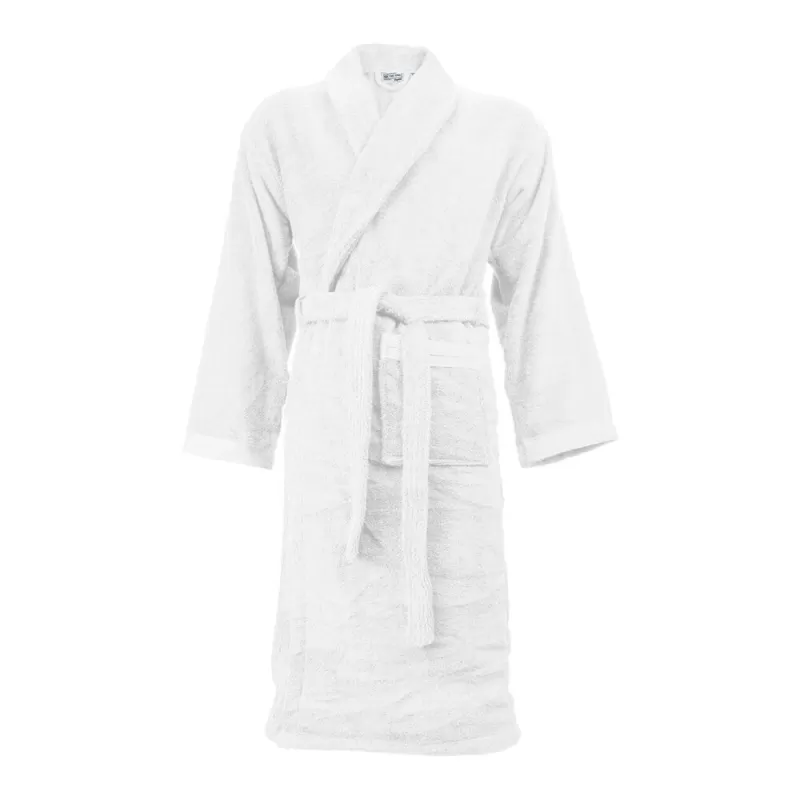 Peignoir en coton organique doux, absorbant, coupe large, 420 g/m²