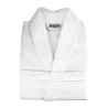 Peignoir en nid d'abeille en coton doux et durable, grande capacité d'absorption, 230 g/m²