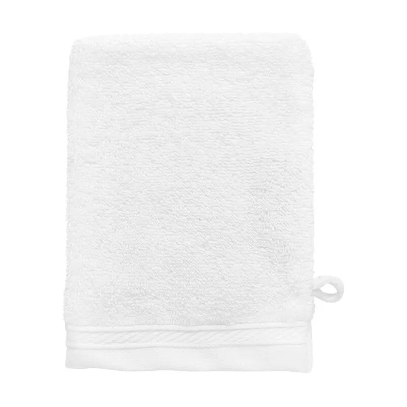 Gant de toilette en coton organique doux et absorbant, 550 g/m²