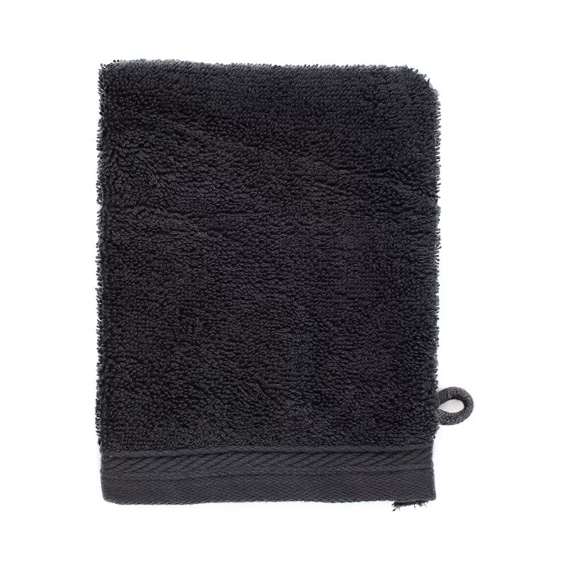 Gant de toilette en coton organique doux et absorbant, 550 g/m²