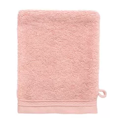 Gant de toilette en coton organique doux et absorbant, 550 g/m²