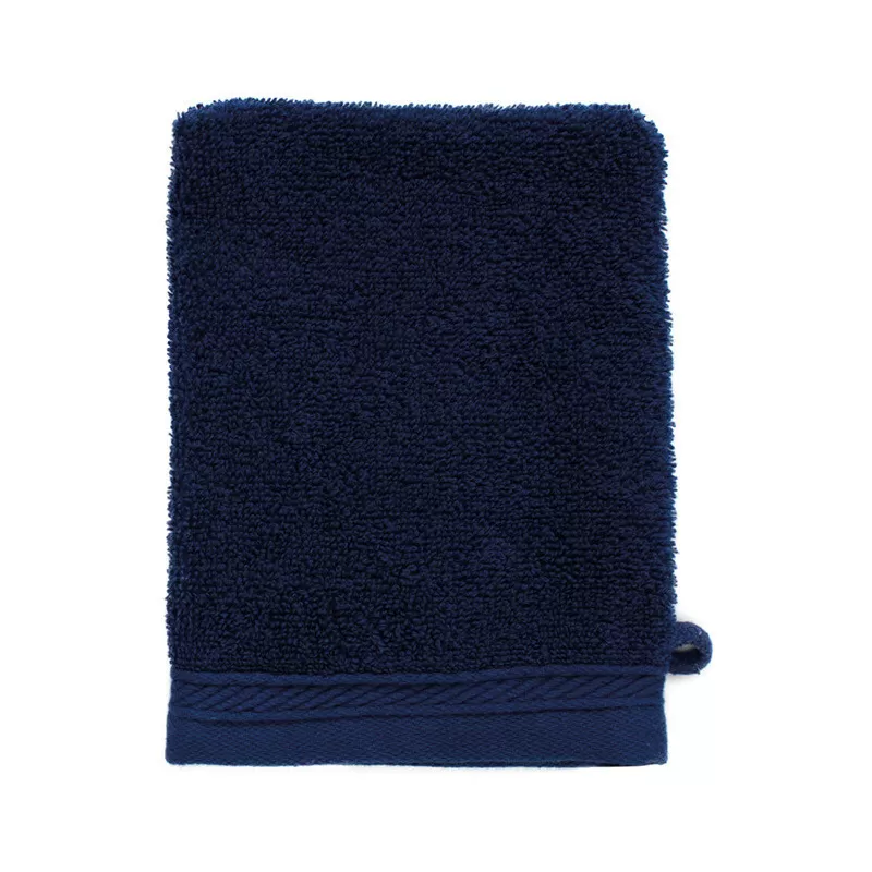Gant de toilette en coton organique doux et absorbant, 550 g/m²