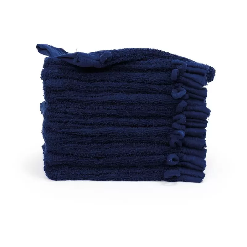 Gant de toilette en coton organique doux et absorbant, 550 g/m²