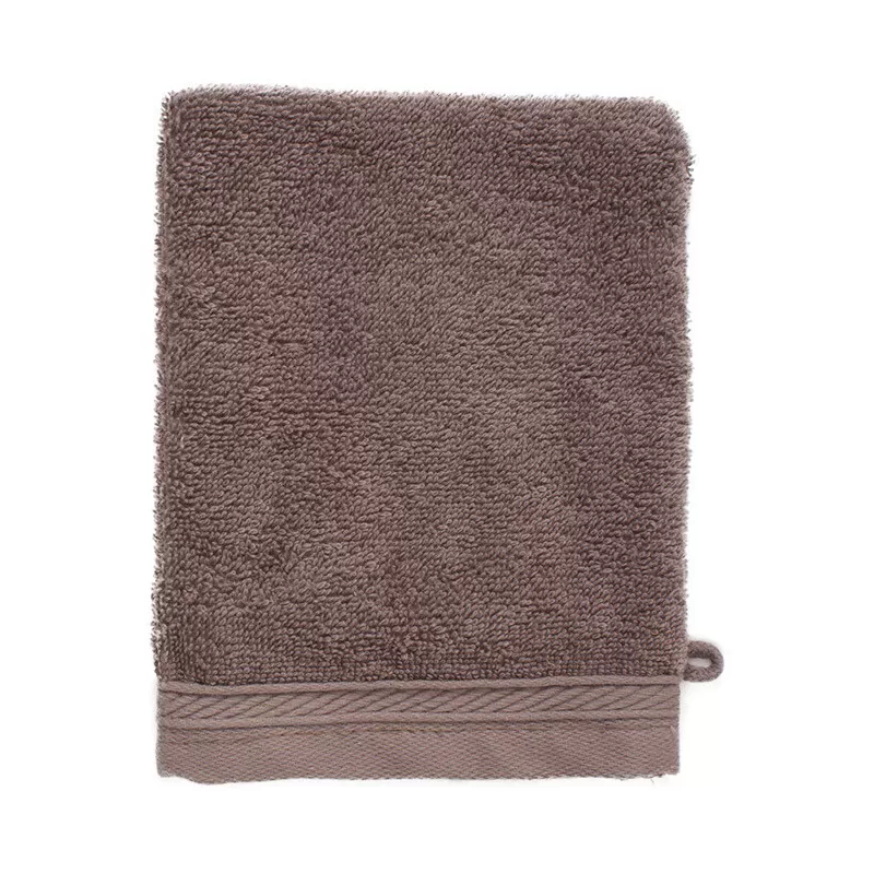 Gant de toilette en coton organique doux et absorbant, 550 g/m²