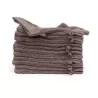 Gant de toilette en coton organique doux et absorbant, 550 g/m²
