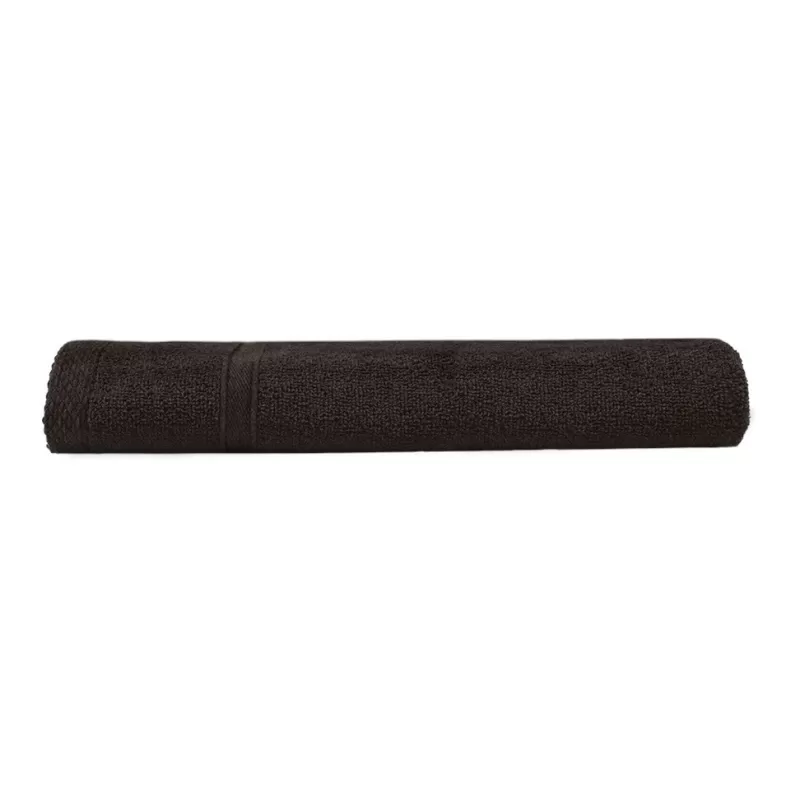Serviette de plage en coton et polyester recyclé, format 100 x 180 cm, 450 g/m²