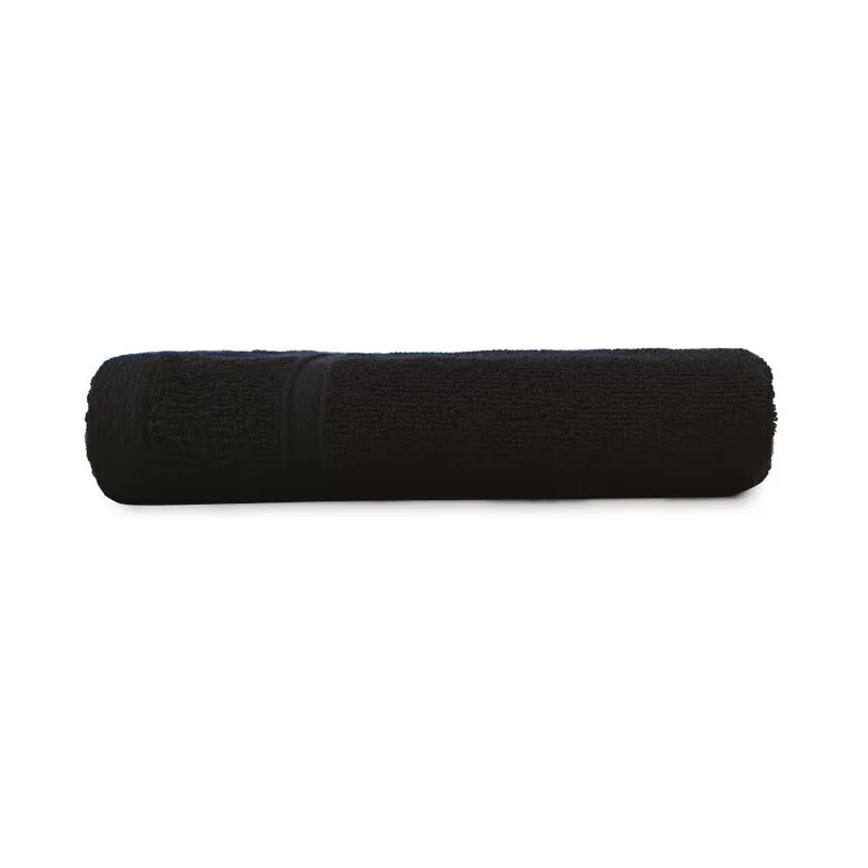 Serviette de toilette en coton et polyester recyclé, format 50 x 100 cm, 450 g/m²