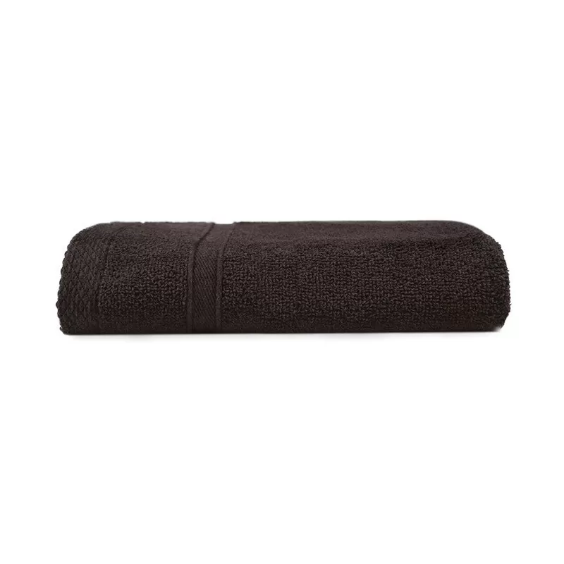 Serviette de toilette en coton et polyester recyclé, format 50 x 100 cm, 450 g/m²