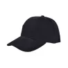 Casquette low profile 6 panneaux coton brosse boucle doree