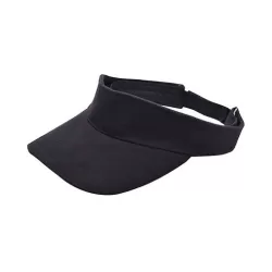 Visiere pare-soleil coton brosse sans calotte