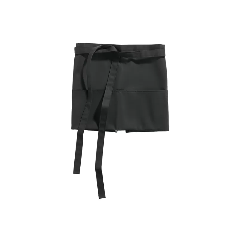 Tablier bistrot, coton/polyester, 33x75cm, avec poche, 215 g/m²