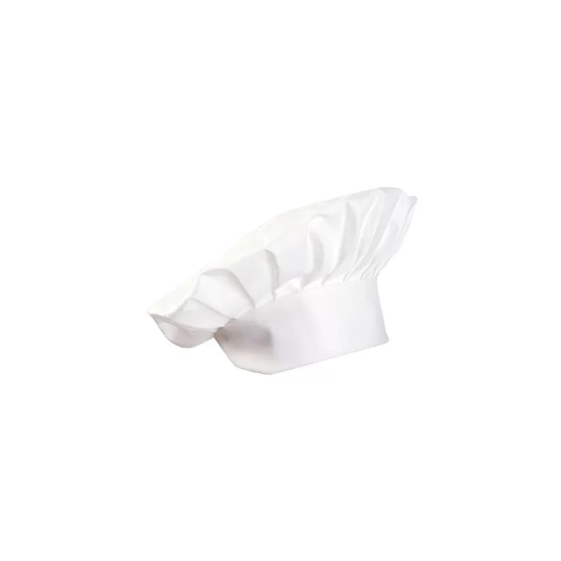 Toque de chef, coton/polyester, 215 g/m²