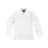 Veste de cuisine, coton/polyester, manches longues, 215 g/m²