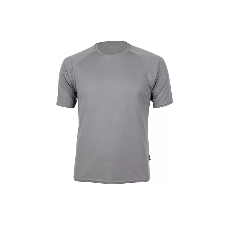 T-shirt de sport homme manches raglan en micro-polyester respirant, coupe ajustée, 135 g/m²
