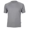 T-shirt de sport homme manches raglan en micro-polyester respirant, coupe ajustée, 135 g/m²