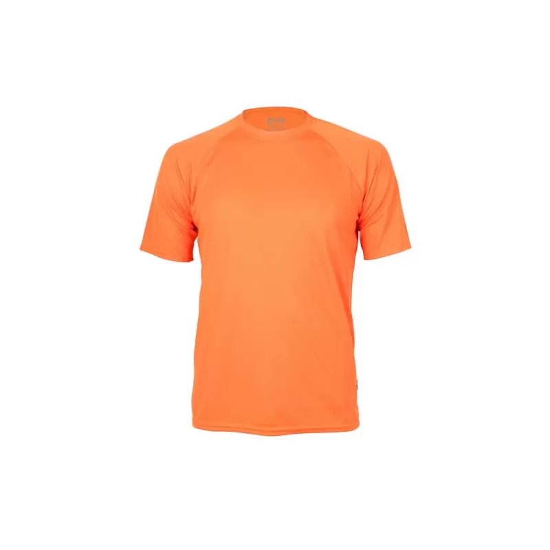 T-shirt de sport homme manches raglan en micro-polyester respirant, coupe ajustée, 135 g/m²
