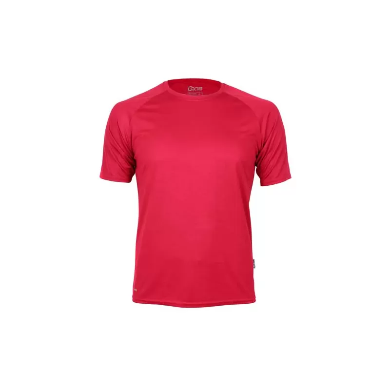 T-shirt de sport homme manches raglan en micro-polyester respirant, coupe ajustée, 135 g/m²