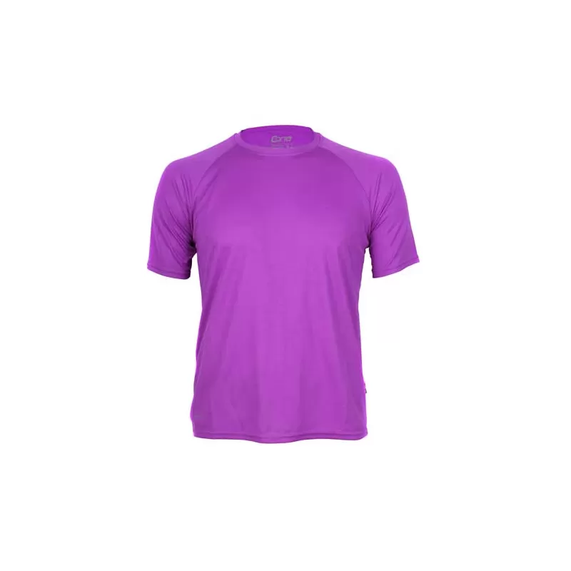 T-shirt de sport homme manches raglan en micro-polyester respirant, coupe ajustée, 135 g/m²