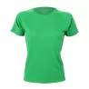 T-shirt de sport femme manches raglan en micro-polyester respirant, coupe ajustée, 135 g/m²