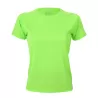 T-shirt de sport femme manches raglan en micro-polyester respirant, coupe ajustée, 135 g/m²