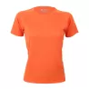 T-shirt de sport femme manches raglan en micro-polyester respirant, coupe ajustée, 135 g/m²