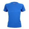 T-shirt de sport femme manches raglan en micro-polyester respirant, coupe ajustée, 135 g/m²