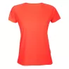 T-shirt de sport femme manches raglan en micro-polyester respirant, coupe ajustée, 135 g/m²