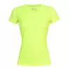 T-shirt de sport femme en micro-polyester respirant, coupe ajustée, manches montées, 135 g/m²