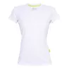 T-shirt de sport femme en micro-polyester respirant, coupe ajustée, manches montées, 135 g/m²