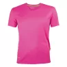 T-shirt de sport homme en micro-polyester respirant, coupe ajustée, manches montées, 135 g/m²