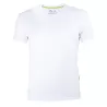 T-shirt de sport homme en micro-polyester respirant, coupe ajustée, manches montées, 135 g/m²
