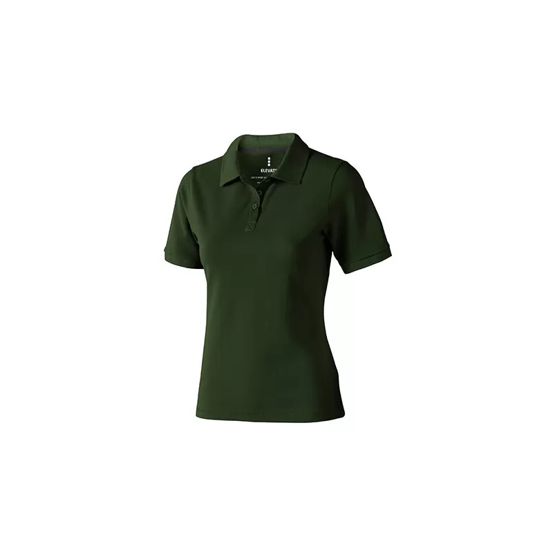Polo femme coton piqué manches courtes, coupe standard, 200 g/m²