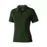 Polo femme coton piqué manches courtes, coupe standard, 200 g/m²