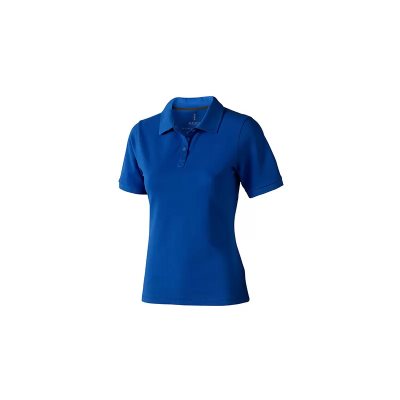 Polo femme coton piqué manches courtes, coupe standard, 200 g/m²