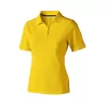 Polo femme coton piqué manches courtes, coupe standard, 200 g/m²