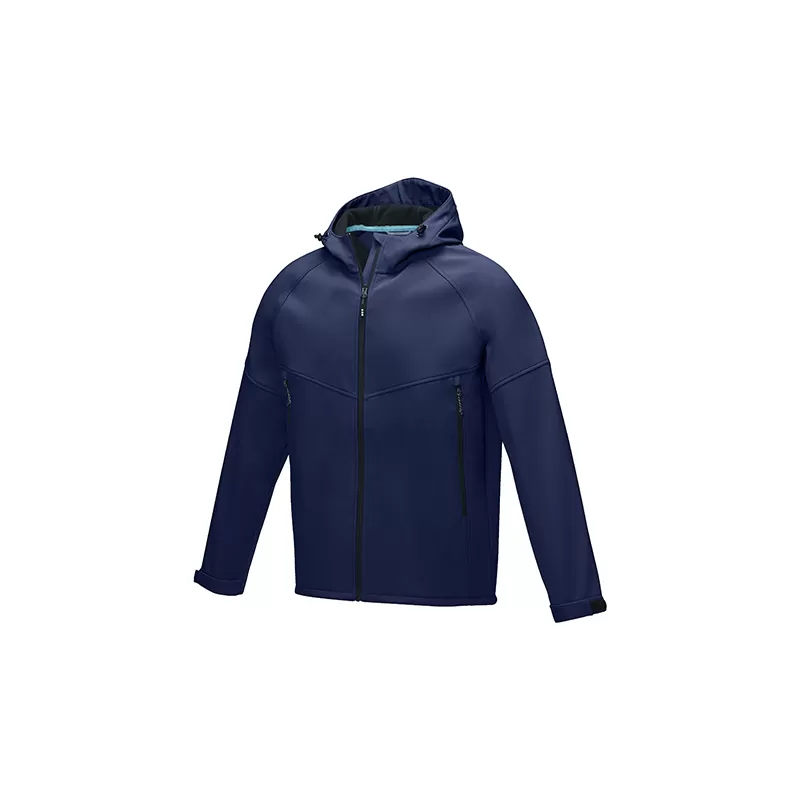 Veste softshell homme étanche en polyester recyclé, 280 g/m²