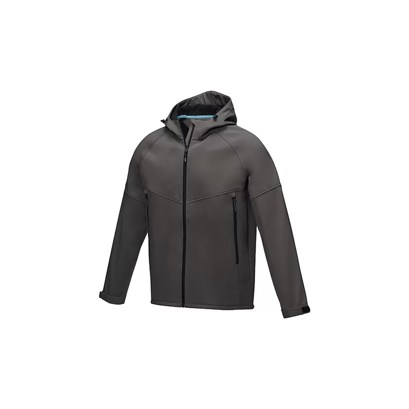 Veste softshell homme étanche en polyester recyclé, 280 g/m²
