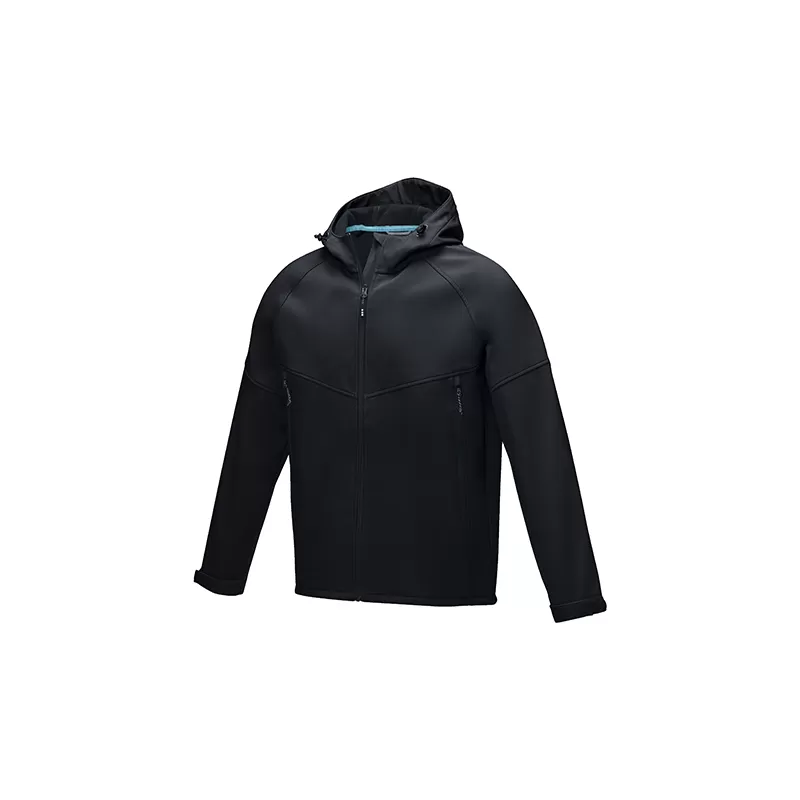 Veste softshell homme étanche en polyester recyclé, 280 g/m²