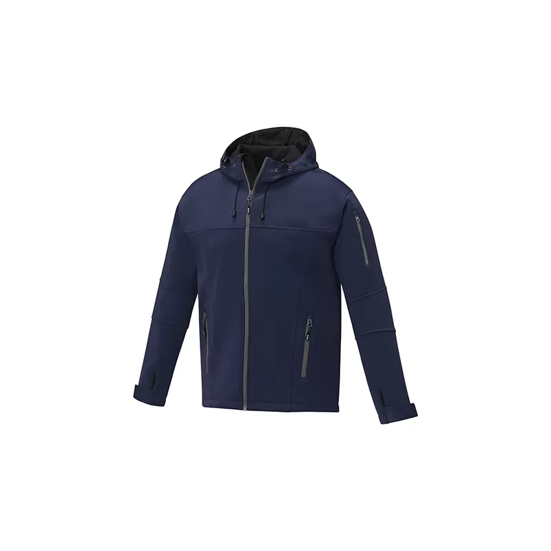 Veste softshell homme élastique et polyester, étanche et respirante