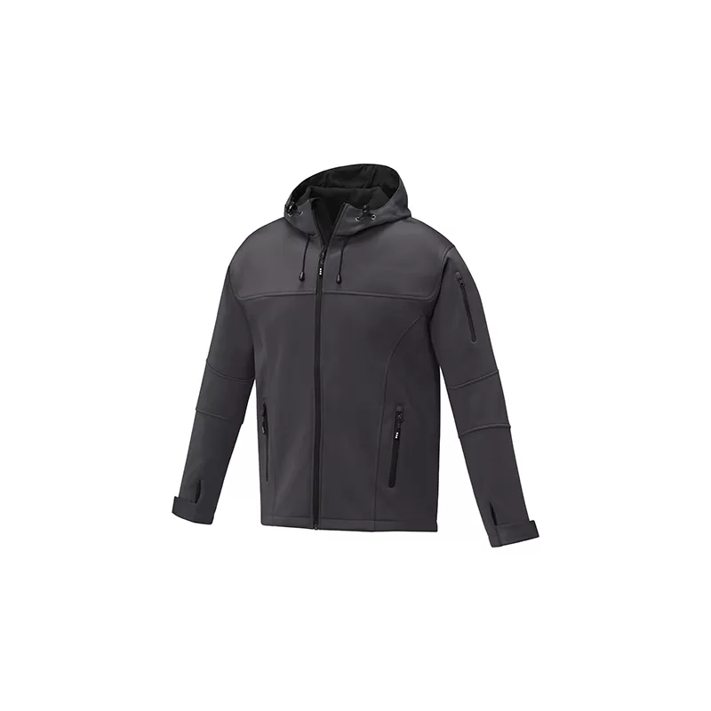 Veste softshell homme élastique et polyester, étanche et respirante