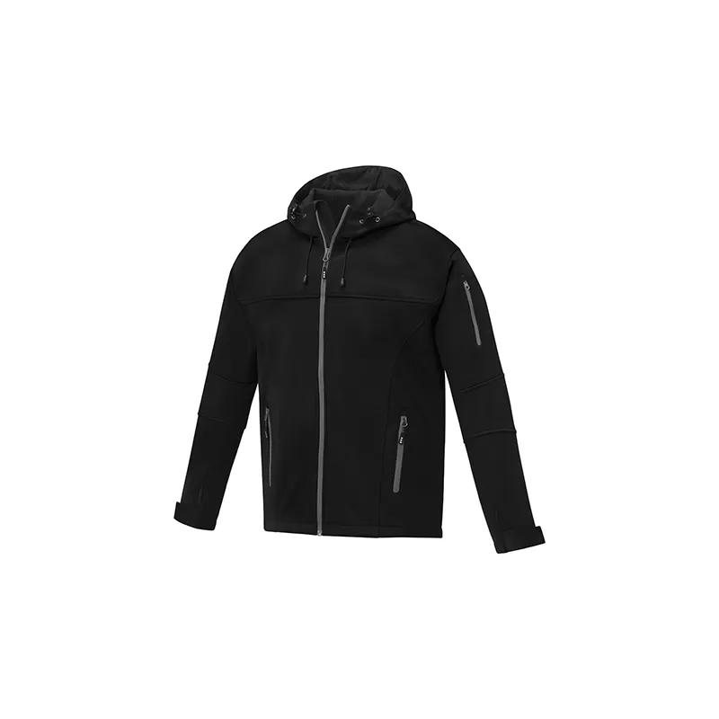 Veste softshell homme élastique et polyester, étanche et respirante