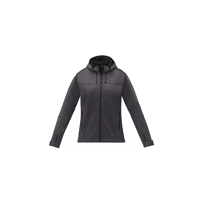 Veste softshell femme élastique et polyester, étanche et respirante