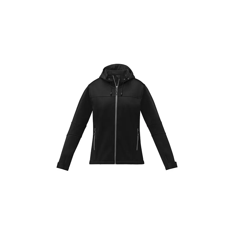 Veste softshell femme élastique et polyester, étanche et respirante