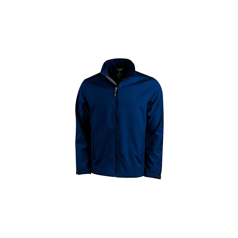 Veste softshell homme décontractée manches ergonomiques, 270 g/m²