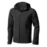 Veste softshell homme coupe-vent et étanche, capuche détachable, 300 g/m²