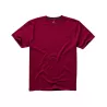 T-shirt en coton doux col rond manches courtes, étiquette imprimée, 160 g/m²