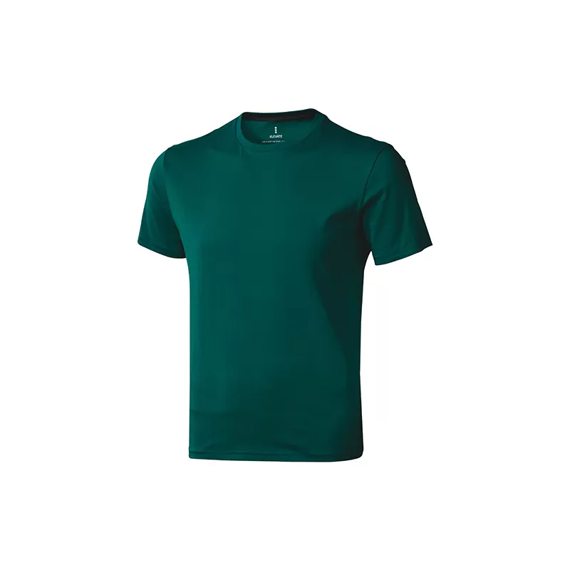 T-shirt en coton doux col rond manches courtes, étiquette imprimée, 160 g/m²