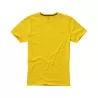 T-shirt en coton doux col rond manches courtes, étiquette imprimée, 160 g/m²